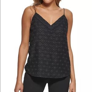 NWT Calvin Klein Textured Strappy Cami